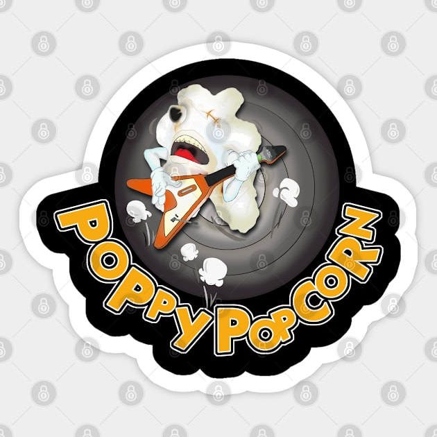 Poppy Popcorn Sticker by MisconceivedFantasy